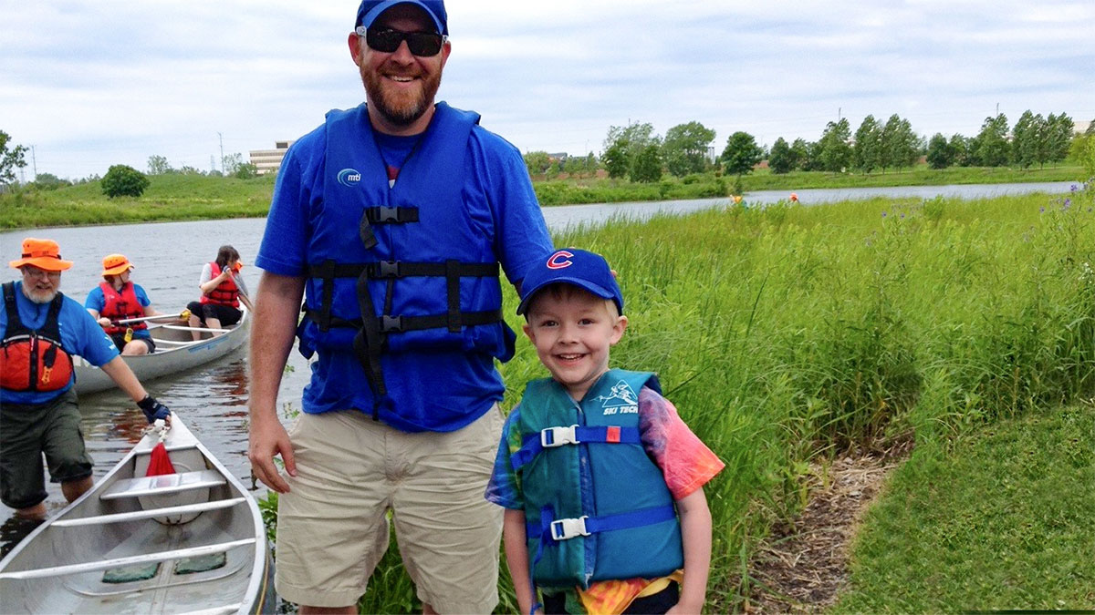 Canoe Adventure at Chicago Botanic Garden